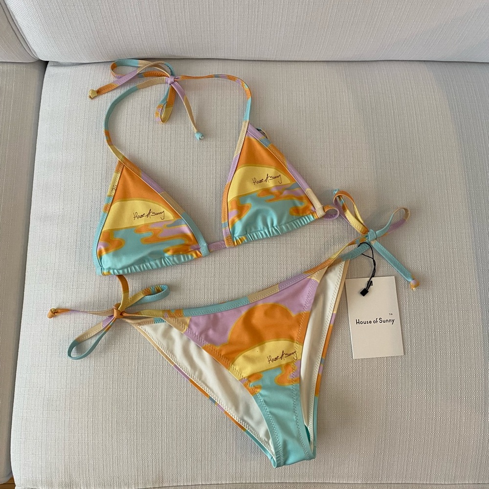 NWT House of Sunny Day Tripper Swim Bikini